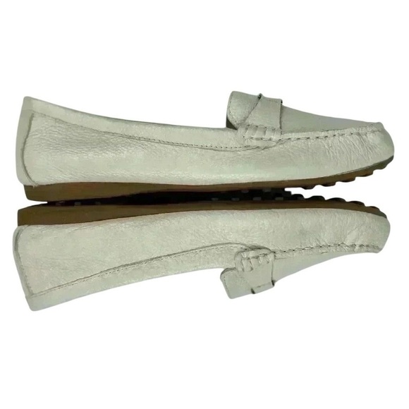GIANI BERNINI Dailyn Memory Foam Loafers- White Leather- Size 8.5 - Picture 15 of 17